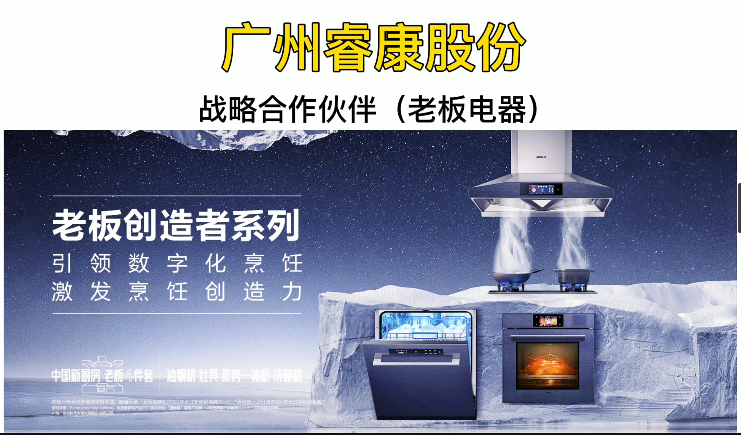 睿康股份@战略合作企业（老板电器）